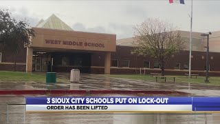 3 Sioux City schools put on lock down 09/23/22