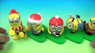 2018 KFC DESPICABLE ME - MINION MADE CHRISTMAS - FULL SET COLLECTION VIDEO REVIEW