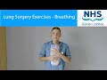 Lung Surgery - Breathing Exercises