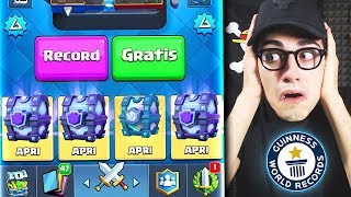 RECORD! il CHEST OPENING GRATIS più GRANDE di Sempre! Clash Royale