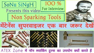 Non Sparking Tools | Usage of Non Sparking Tools | Spark Resistance Tools | Tools for ATEX Zone