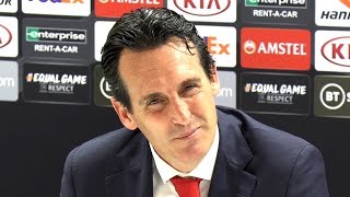 Arsenal 3-2 Vitoria - Unai Emery Full Post Match Press Conference - Europa League
