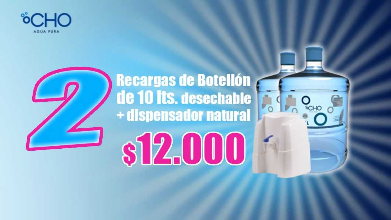 Promoción Agua Purificada 2 De 10 X $12.000 - B Y P - Ocho - YouTube