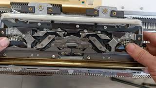 How a Knitmaster/ Silver Reed Knitting Machine works Part 3: What the needles actually do