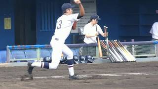 八王子実践 シートノック 2018年7月13日(金)第100回全国高校野球選手権記念西東京大会[3回戦國學院久我山戦]