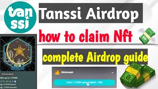 Tanssi Airdrop | how to claim Nft in tanssi Airdrop | tanssi Airdrop complete guide