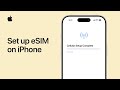 How to set up eSIM on iPhone | Apple Support