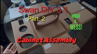 Swan HiVi DIY3.1 Part: 2 Building the cabinet(s)