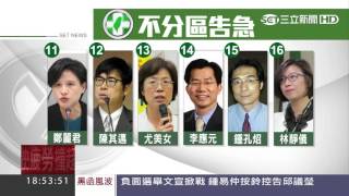 綠不分區剩12席？　英憂小黨瓜分政黨票│三立新聞台