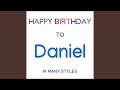 Happy Birthday To Daniel - Soul Pop