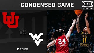 Utah vs. #18 West Virginia Condensed Game | 2024-25 Big 12 Women's Basketball