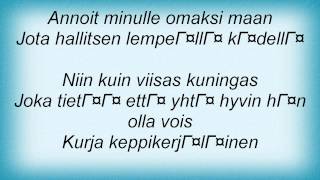 J. Karjalainen - Sekaisin Lyrics