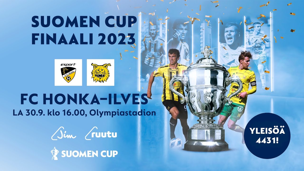 Suomen Cup 2023 | Finaalikooste | FC Honka - Ilves 🏆 - YouTube