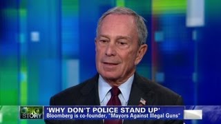 Bloomberg on a potential police strike