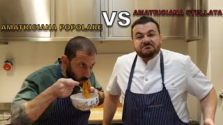 Amatriciana popolare VS Amatriciana stellata