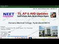 ts neet 2025 osmania medical college cut offs last 4years @jaipallande