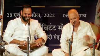 PANDIT JASRAJ SANGEET SAMAROH 2022/Pt. Sajan MIshra/Sh Swaransh Mishra/Raga Jhinjhoti/