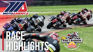 MotoAmerica Mission King of the Baggers Race Highlights at Road America 2022