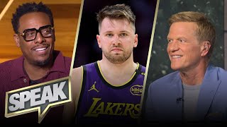 Are Luka \u0026 LeBron the best duo, Mavs concerns they had with Luka \u0026 Celtics’ loss reaction | SPEAK