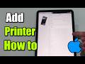 How To Add A Printer To iPhone & iPad - Easy Tutorial