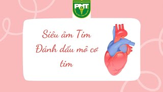 Bài 23: Siêu âm đánh dấu mô cơ tim - TS.BS CKII Phan Thái Hảo - SATMM K2 - ĐHYK PNT