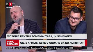 BUNĂ, ROMÂNIA! ROMÂNIA, ÎN SCHENGEN DE LA 1 IANUARIE / SECHILA, RIDICAT DIN TRAFIC ÎN OTOPENI P1/2