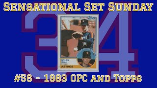 Sensational Set Sunday #56 - 1983 OPC and Topps