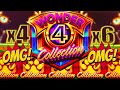 OMG!!! ALL 5 COLLECTION BONUS SYMBOLS!! WONDER 4 COLLECTION (WILD PANTHER) Slot Machine (ARISTOCRAT)