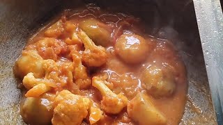 Cauliflower curry recipe | Gobi curry | ଫୁଲ କୋବି 🥦ଆଳୁ 🥔କଷା 🍛 #cooking #food #viral #homemade