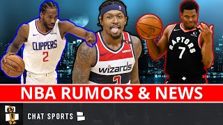 NBA Rumors: Bradley Beal Trade Latest? Kawhi Leonard Back To Clippers? Kyle Lowry Free Agency Spots?