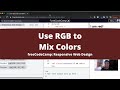 Use RGB to Mix Colors (Basic CSS) freeCodeCamp tutorial