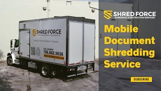 Shred Force | Document Shredding | Mobile Shredding Services | Miami FL mov