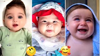 11 May 2023 |Try Not To Laugh Challenge | Funny baby videos Cute babies reels #baby #cute