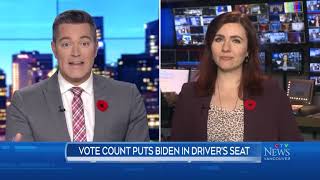 Vote count puts Biden in driver's seat