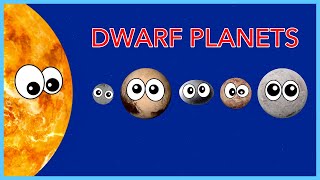 The Dwarf Planets for kids | 5 Dwarf Planets for kids| 5 Dwarf Planets order | Dwarf Planets game
