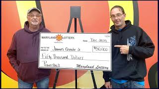 Top Maryland Lottery Winners Week of 12/15/25