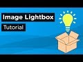 Simple Image Lightbox Tutorial