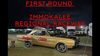 First Round Action @ Immokalee Regional Raceway - SUPER PRO - #bracketracing #becauseracecar #mopar