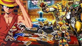 Monkey D' Luffy Vs DIO the World | Mugen Fight 2025