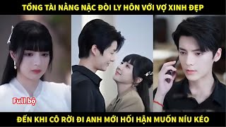 Tổng tài nằng nặc đòi ly hôn với vợ xinh đẹp, đến khi cô rời đi anh mới hối hận muốn níu kéo.