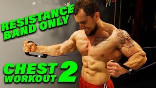 Intense 5 Minute Resistance Band Chest Workout #2