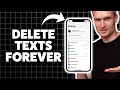 How To Permanently Delete Messages On iPhone 2026 (Step-By-Step Tutorial)