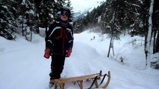 Eiger Run sledging Switzerland