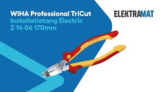 WIHA Professional TriCut Installatietang Electric Z 14  06 170mm