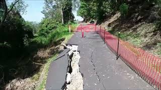 WATCH: Impact of region’s major landslip at Bald Knob