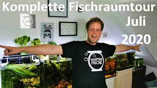 Komplette Fischraumtour Juli 2020 - VIELE ANKÜNDIGUNGEN!