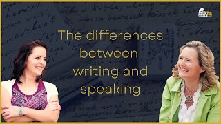 The difference between writing & public speaking. Feat. Mary DeMuth Jessica Harris & Daniel Gilman