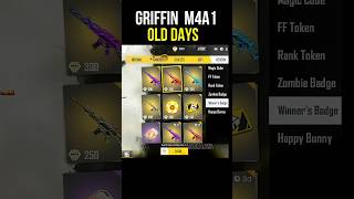 Griffin M4A1 Skins Return 🥺 Free Fire Old Memories - New Event #freefire #srikantaff