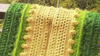 Beautiful Knitting Design for Cardigan, Shawl, Baby sweater.