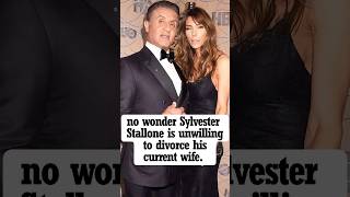 Why is Stallone,a playboy,afraid of divorcing his current wife? -1 #shorts#sylvesterstallone#actor